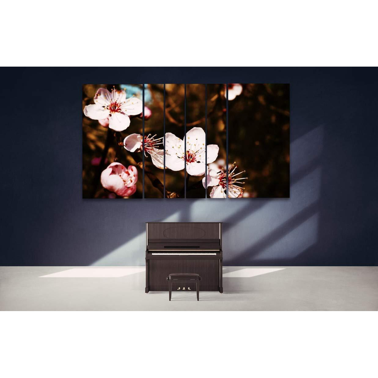 Casperme Designer Modern Art Multiple Frames Concept Grill Big Size Wall Painting For Rooms, Office, Living Room With Sugar Coated Sparkle Effect 60 X 36 Inches, (152 X 91 Cms, Multi)
