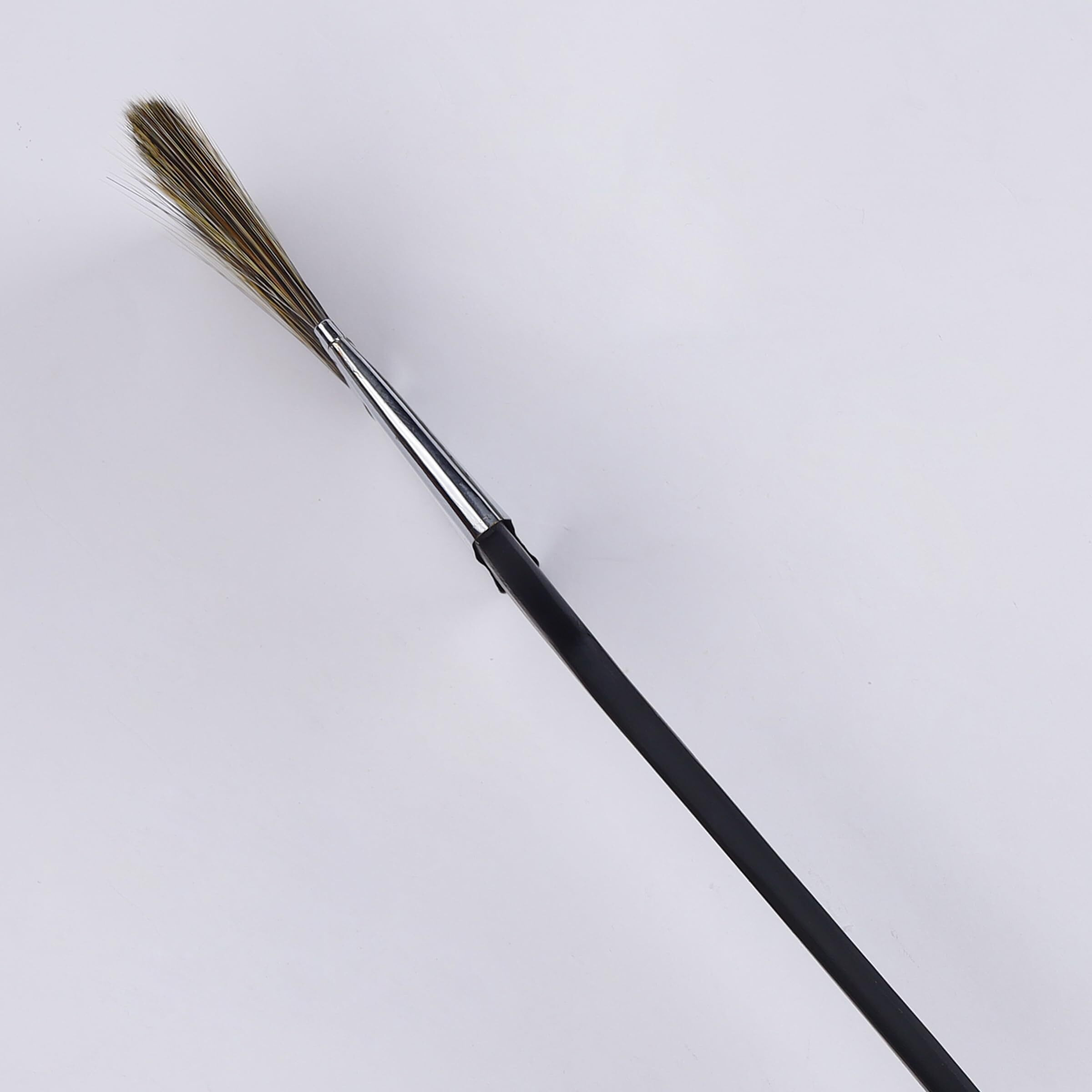 Artright 4-Inch Flat Wash Painting Brush  Handmade Professional Artist Brush For Acrylic, Watercolor, Gouache, And Mixed-Media Painting (Wood Handle)