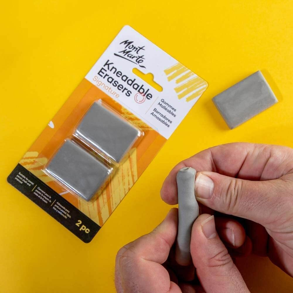 Mont Marte-Mont Marte Kneadable Erasers- Clamshell 2Pcs