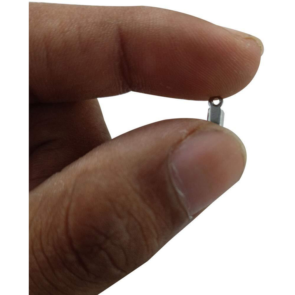 Diy Crafts Pack Of 200Pcs 100X2, Silver Color, 100Pcs/Lot 7Mmx3Mm As Image Jewellery Display Cards For Necklaces Jewellery-Making Display (Pack Of 200Pcs 100X2, Silver Color)