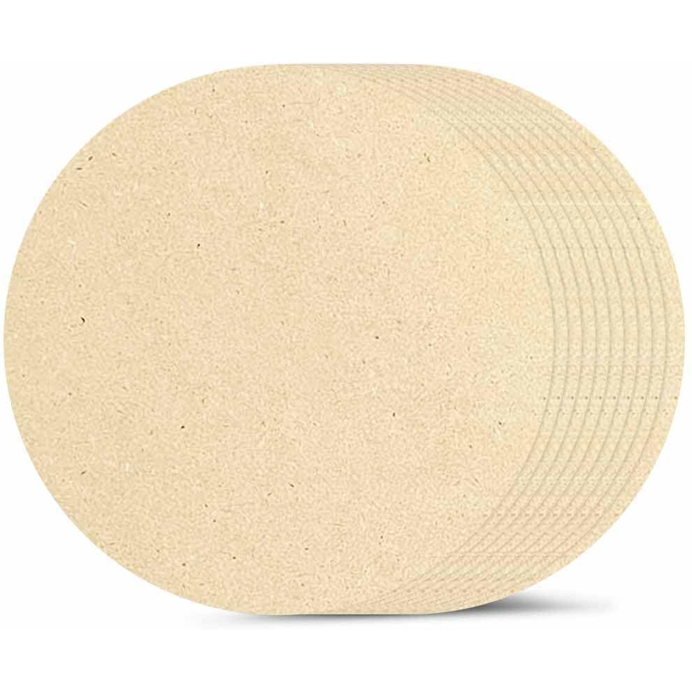 Adikala Round Circle Mdf Pine Wood 2.5Mm Mdf Board For Art And Craft Unfinished Round Wood Piece For Resin Art, Mandala Art, Clay Art, Decoupage, Pyrography, Painting (20In, 18)