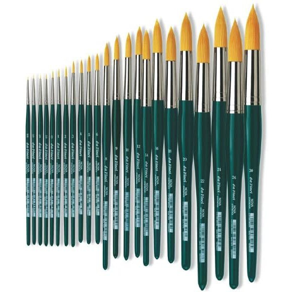 Da Vinci Nova Series 1570 Round Watercolor Brushes Size (0)