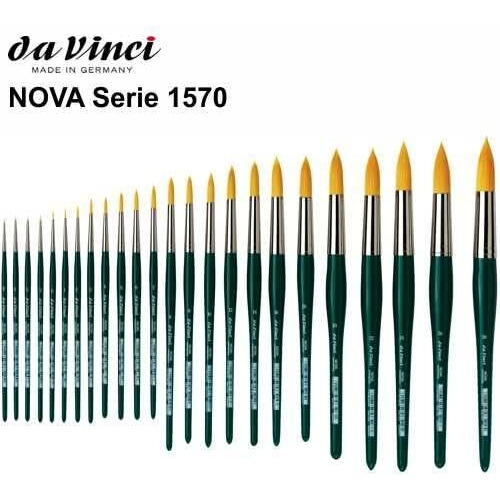 Da Vinci Nova Series 1570 Round Watercolor Brushes Size (0)