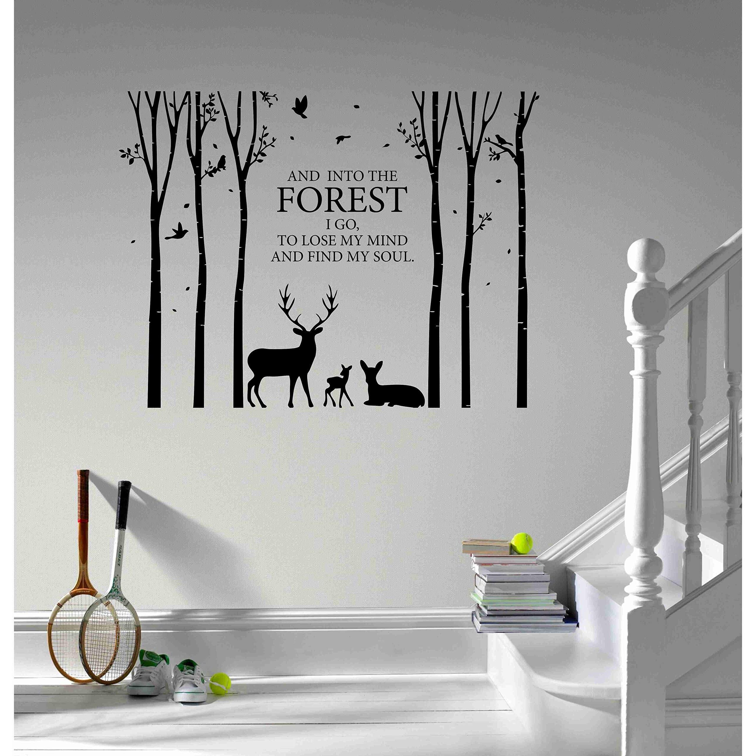 Cvanu Into The Forest Wall Sticker For Home