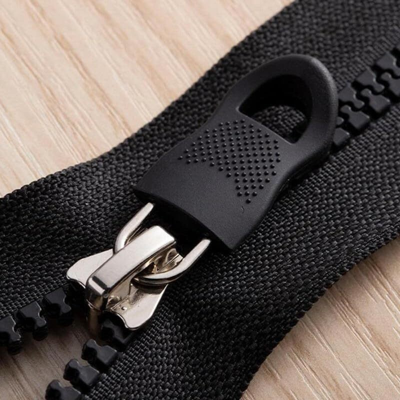 Prostuff.In 10 Pcs Replacement Zipper Pull Puller End Detachable Zip Slider Teeth Rescue Replacement For Zip Cord Tab Bag Suitcase Tent Backpack Jackets (Multicolour)