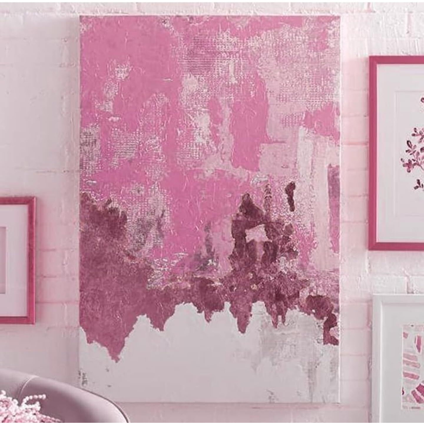 Gold Leaf Sheets,14Cm X 14Cm Gilding Foil Pink Foil Paper For Paintings Arts Crafts Nail Decofurniture (Pink) 20 Sheets