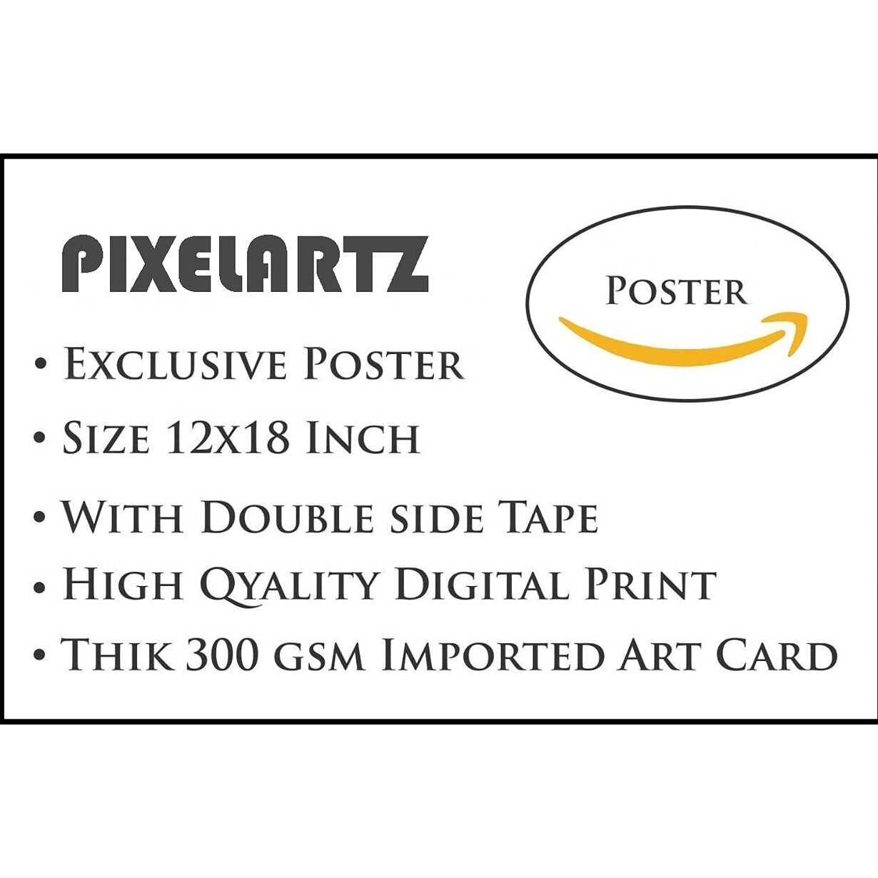 Pixelartz Wall Poster - Nawab Quotes Poster