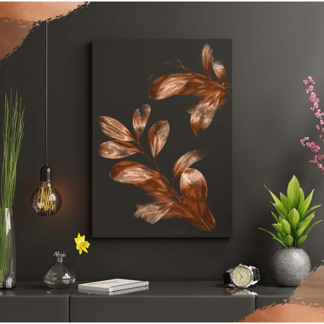 Fglc Gold Leaf Gold,100 Sheets, 8 By 8.Cm Gilding Foil -Size 3.14 * 3.35 Inhches (100 Sheets Copper Leaf 8Cmx8Cm)