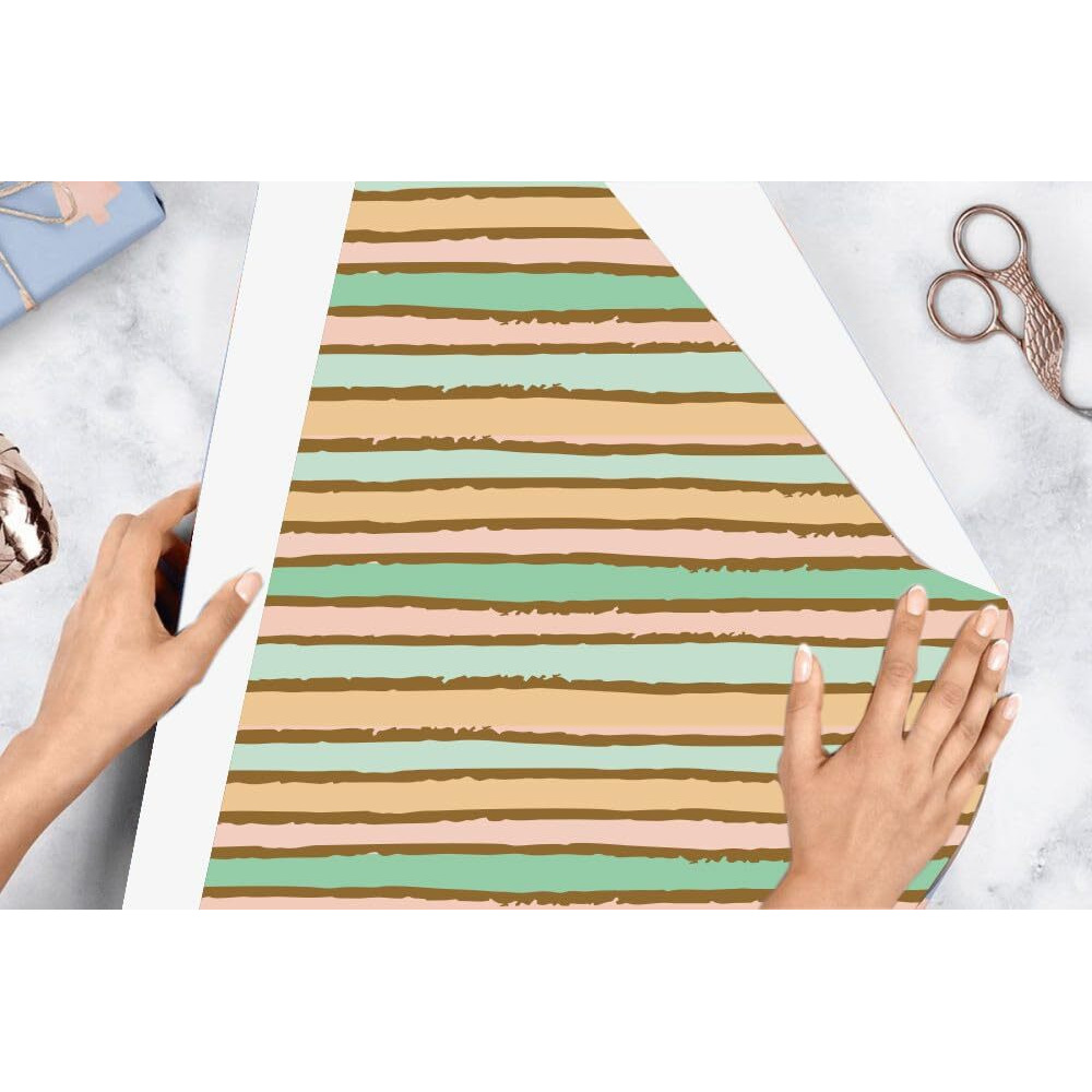 Accuprints Gift Wrapping Paper Sheet - Gift Paper - Gift Wrap Roll - Gift Papers Sheets -Premium Design Paper Sheet For Gift Packing, Mix, Pack Of 12, Multicolor