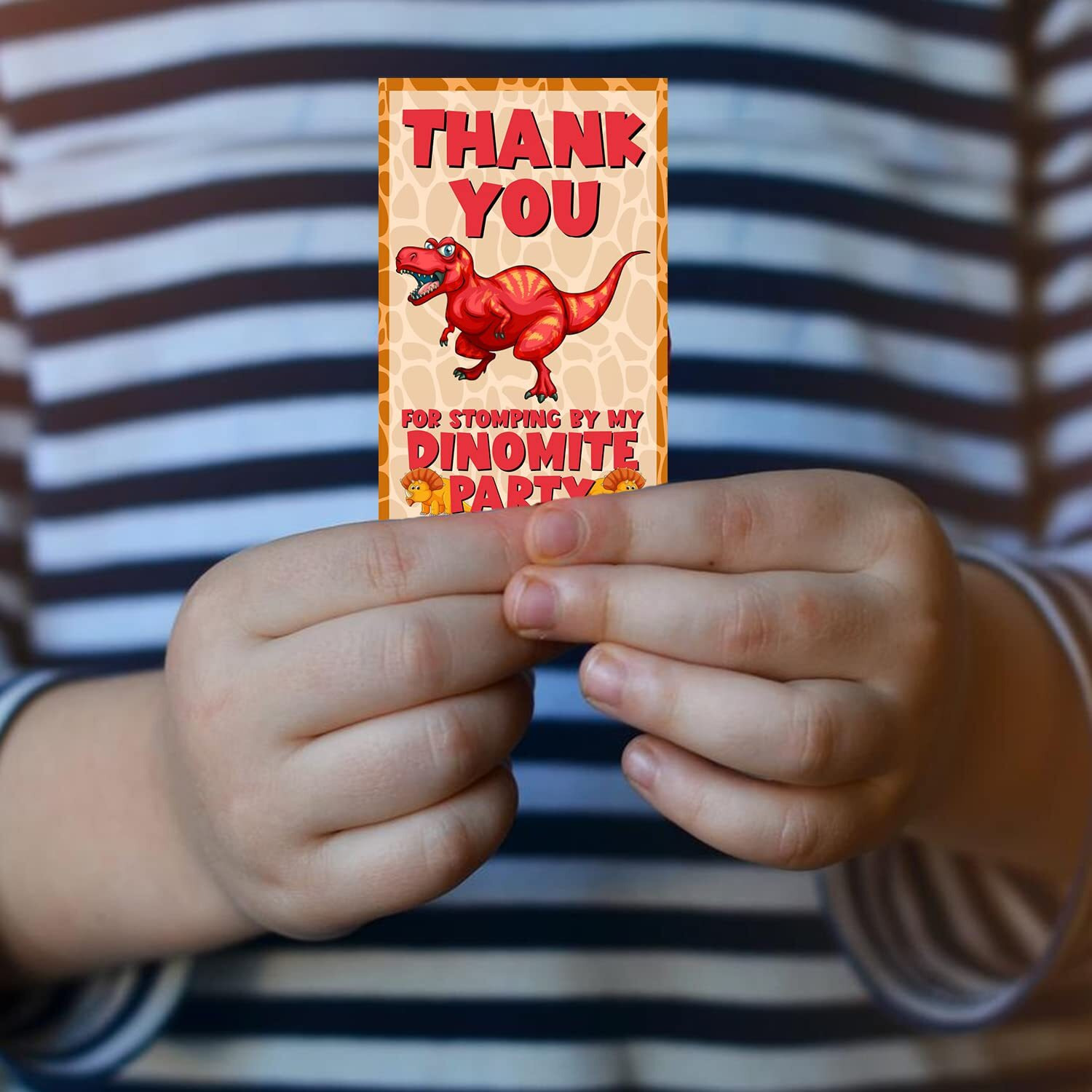 Zyozique Dinosaur Theme Thank You For Stomping By My Dinomite Party Tags For Birthday,Dinosaur Thank You Label Tags For Birthday, Bridal Shower, Wedding, Baby Shower, Thanksgiving Favor (Pack Of 20)