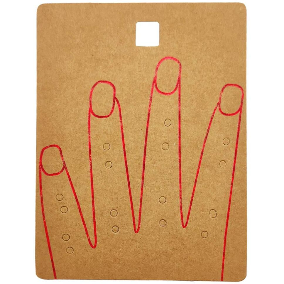 Diy Crafts Pack Of 200Pcs 50X4, Brown Color, 50Pcs/Lot 10.3Cmx7.9Cm As Image Jewellery Display Cards For Necklaces Jewellery-Making Display (Pack Of 200Pcs 50X4, Brown Color)