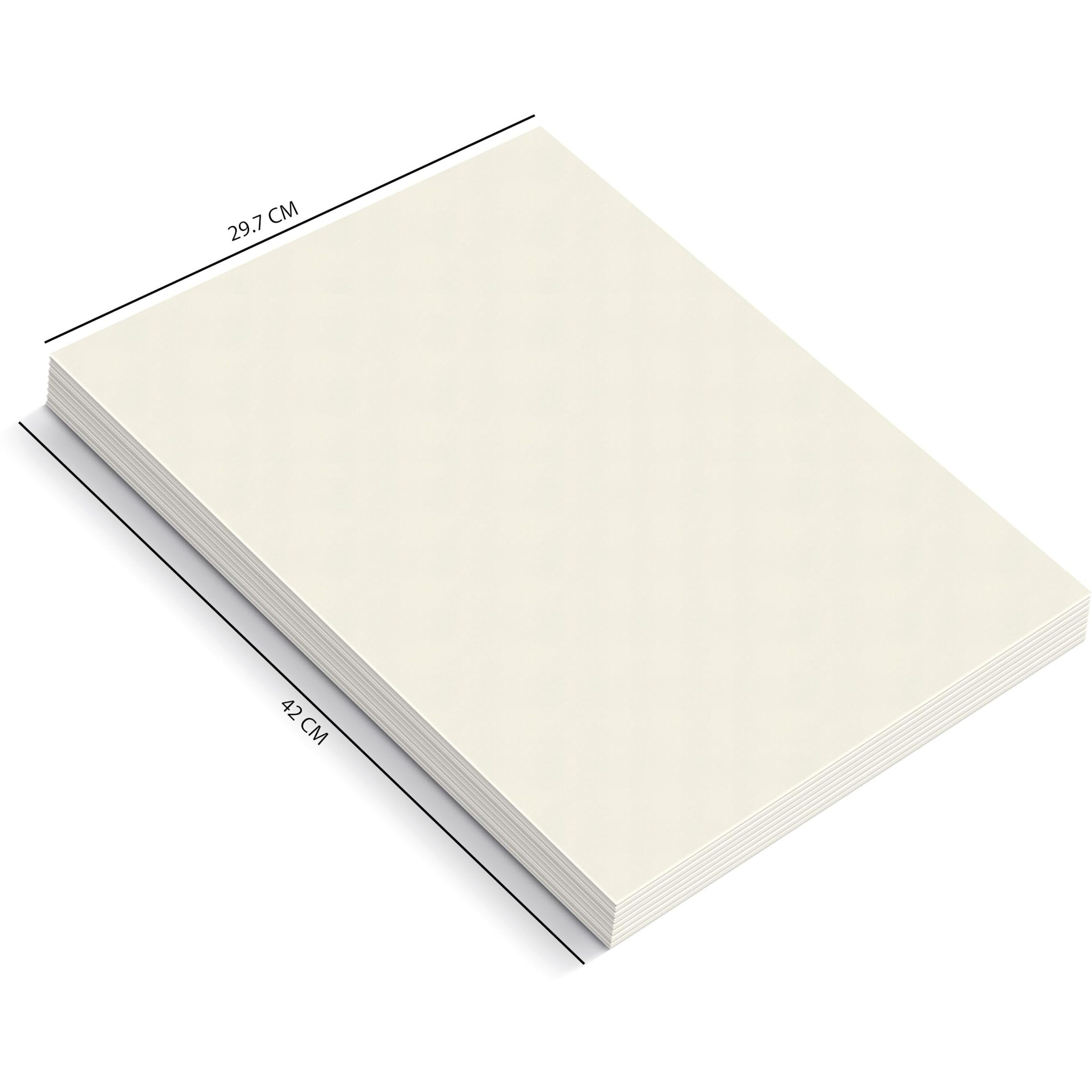 Papero A3 Loose Leaf Sketch Paper/Drawing Sheets | 140 Gsm | 50 Sheets | Size (42 X 29.7 Cm) | Ideal For Artists & Designers