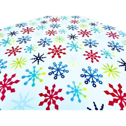 Kidsy Winsy Gift Wrapping Paper (Snowflakes) | Tissue Paper Gift Wrap | Bouquet Wrapping Paper | Art And Craft | Recyclable Wrapping Paper | Lightweight And Soft | 80 Sheets, 18 Gsm (20 X 20 Inches)