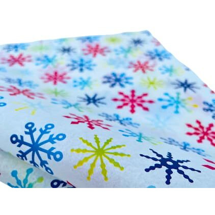 Kidsy Winsy Gift Wrapping Paper (Snowflakes) | Tissue Paper Gift Wrap | Bouquet Wrapping Paper | Art And Craft | Recyclable Wrapping Paper | Lightweight And Soft | 80 Sheets, 18 Gsm (20 X 20 Inches)