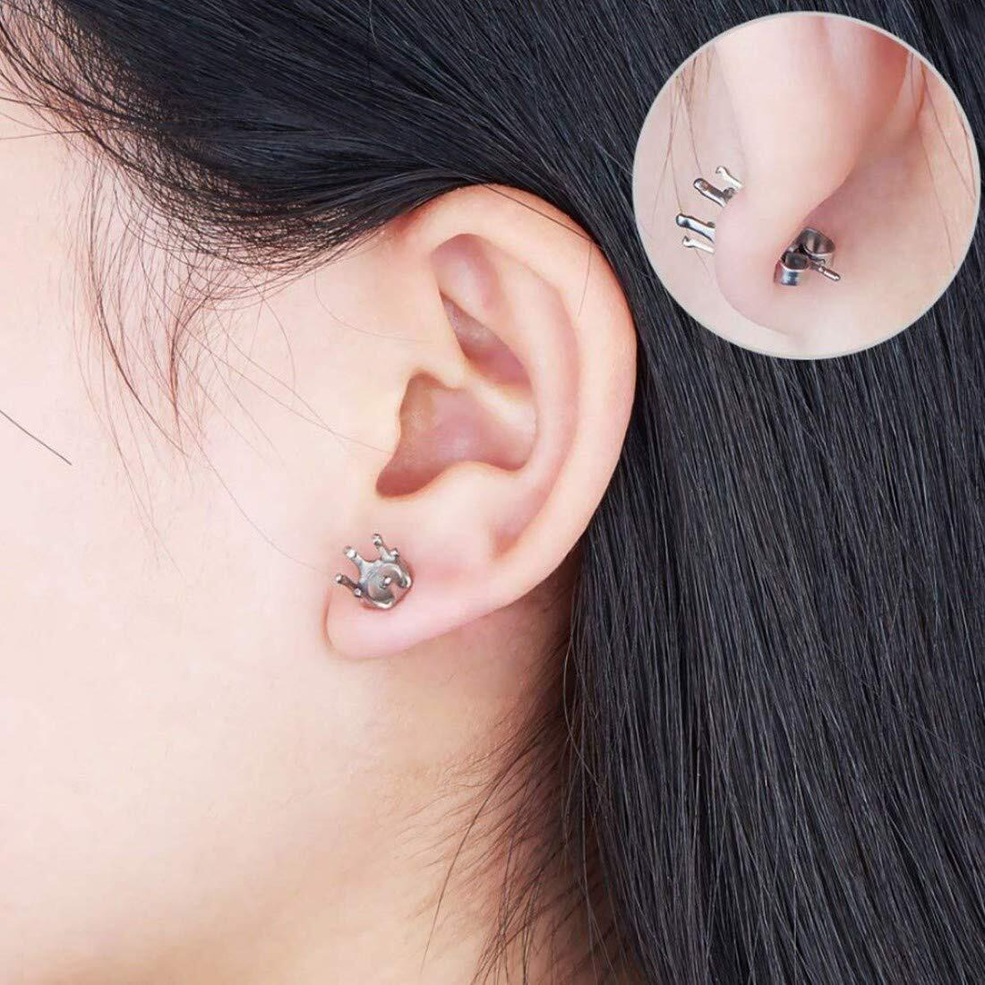 Diy Crafts Pack Of 3 Pcs, Earring Backs, Styles Of Clear Rubber Earring Backs Earring Stoppe (Pack Of 3 Pcs, Earring Backs)