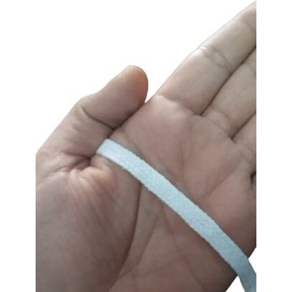 Pyjama Naada Flat Dori String With Stick,100% Cotton,Pure Cotton Flat String For Payjama,Lehenga,Sari,Ethnic Dresses, Petticot & Salwar (Pure White, 50 Meters/Roll)