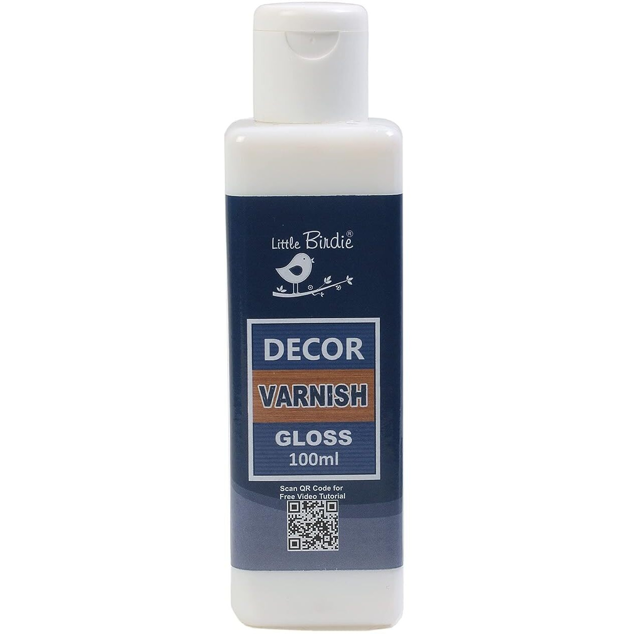 Little Birdie Deco Magic Glue Glossy 225Ml And Decor Varnish Gloss 100Ml Bottle