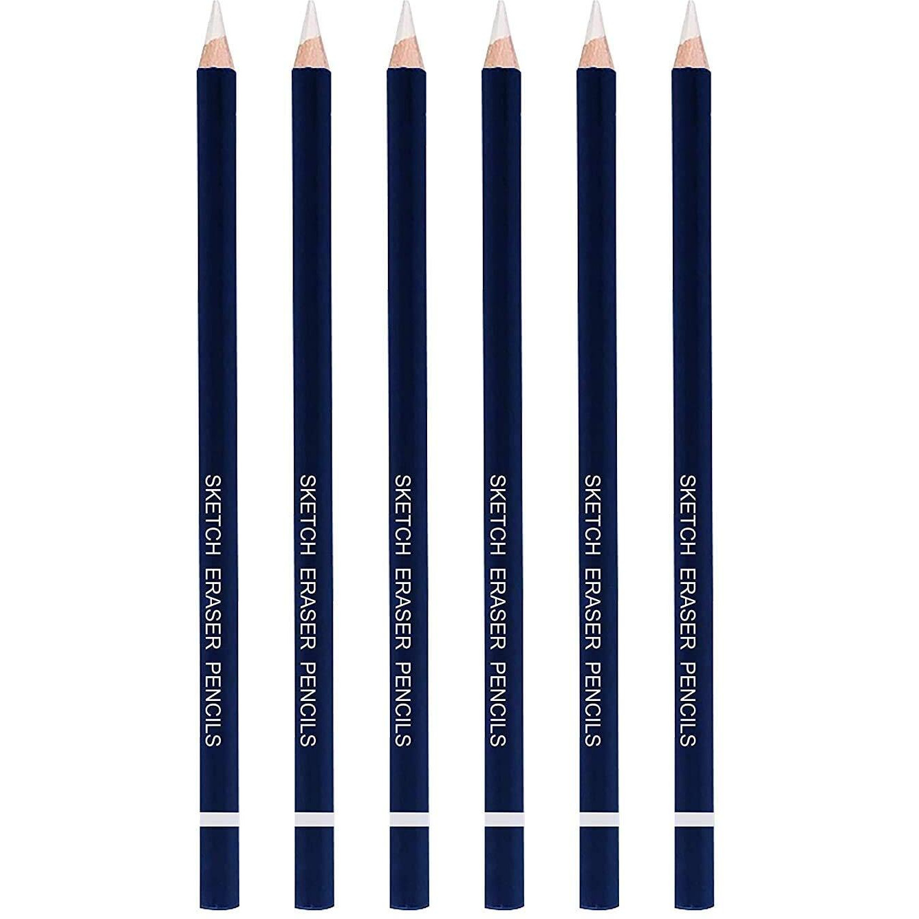 Amigozz Pencil Eraser For Artists Set Of 6 Non-Toxic Eraser For Sketching Drawing Arts Graphics Designs Pencil Eraser For Artists Set Of 6 Non-Toxic Eraser For Sketching Drawing Arts Graphics Designs