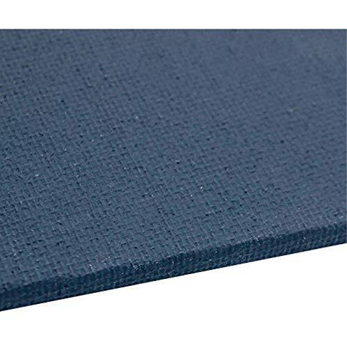 Variety Canvas 5 X 5 Inch Cotton Canvas Board For Painting, 7Oz Primed, Pack Of 6 Piece - Black