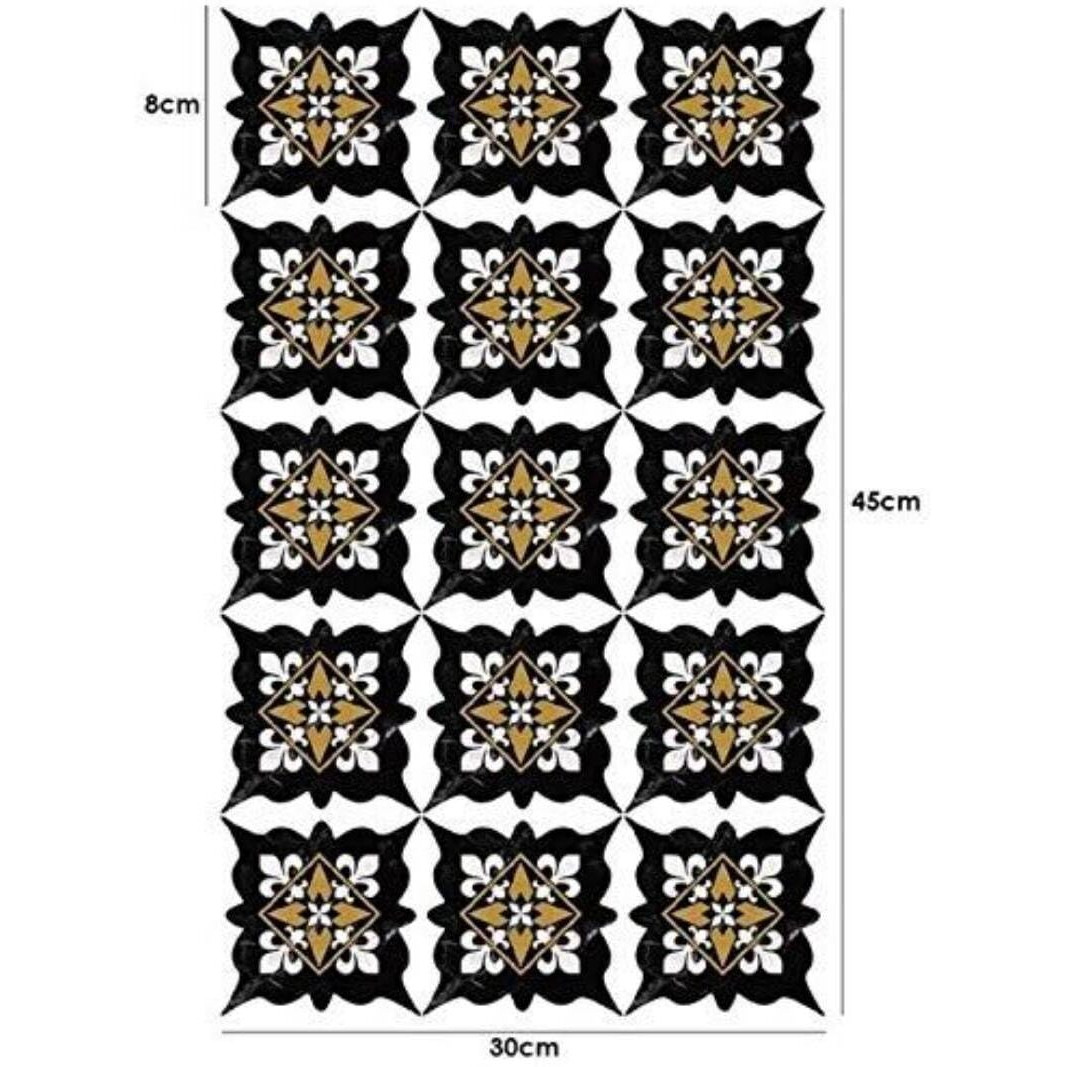 Jaamso Royals Floor Stickers, Tiles Stickers Waterproof, Tiles, Stickers Waterproof, Floor Sticker