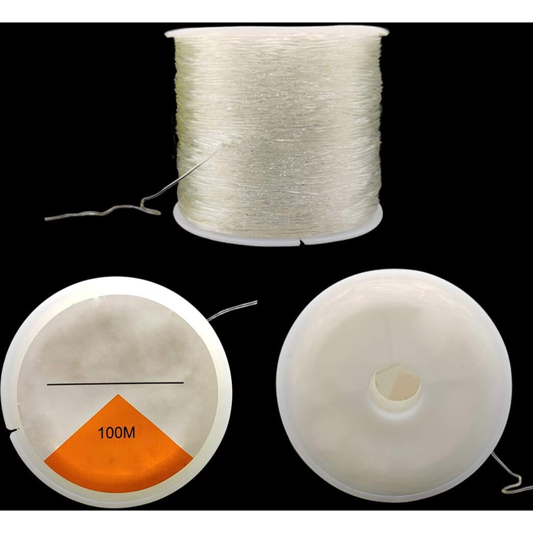 Diy Crafts Pack Of 4 Pc, Transparent Color, As Image Jewellery Thread For Necklaces Nylon Wire Jewellery-Making Display (Pack Of 4 Pc, Transparent Color)