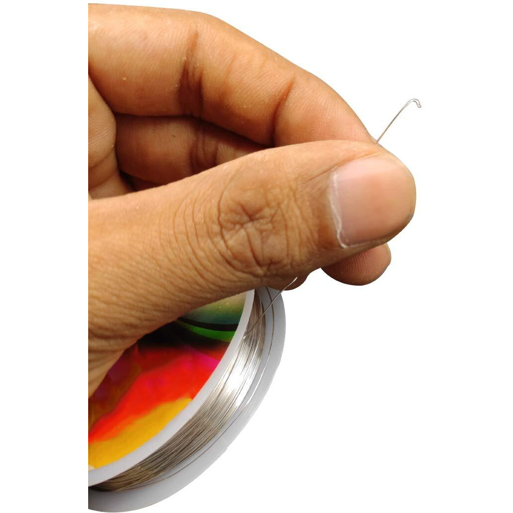 Diy Crafts Pack Of 5 Pcs, Silver Color, As Image Jewellery Display Cards For Necklaces Wire Jewellery-Making Display & Pac (Pack Of 5 Pcs, Silver Color)