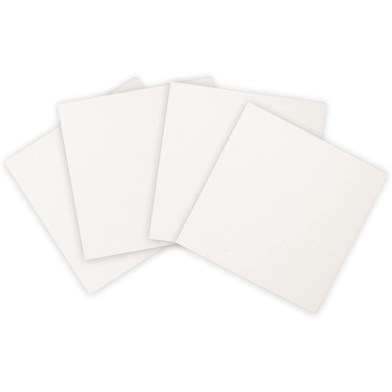 Icraft 15 X 15Cm Mini Display Canvas Board For Painting (6Inch, Pack Of 4), Multicolour, Standard (Ic-12-Board-Pk4)