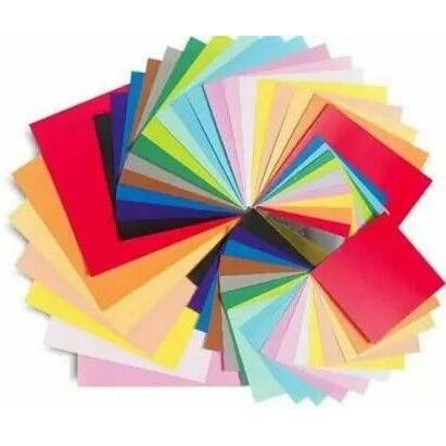 Eclet Neon Origami Paper 15 Cm X 15 Cm Pack Of 100 Sheets (10 Sheet X 10 Color) Fluorescent Color Both Side Coloured For Origami, Scrapbooking, Project Work.188