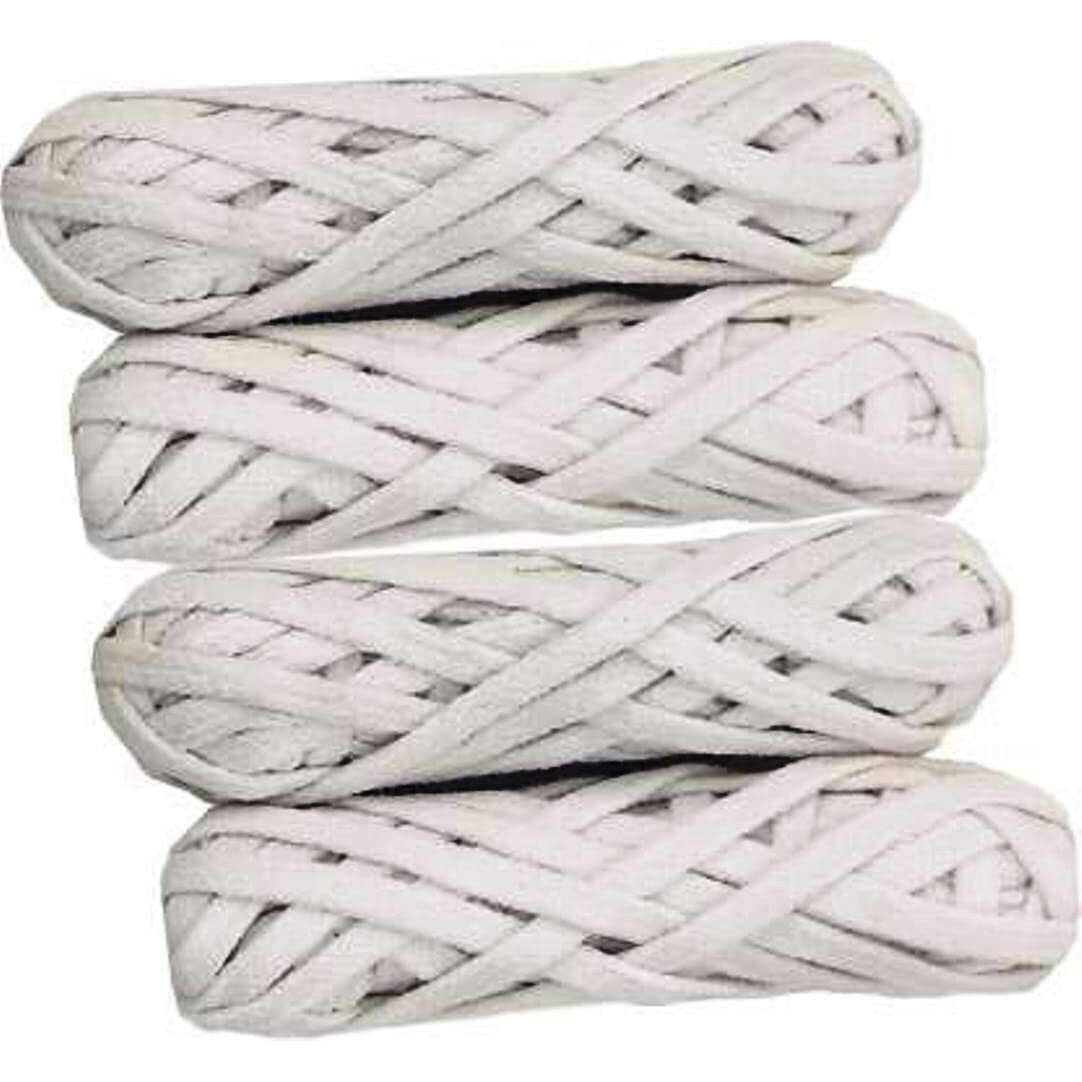 On Blow Cotton Flat Nada/Pyjama Dori Strings (Pack Of 4) Off White (3 Meters)