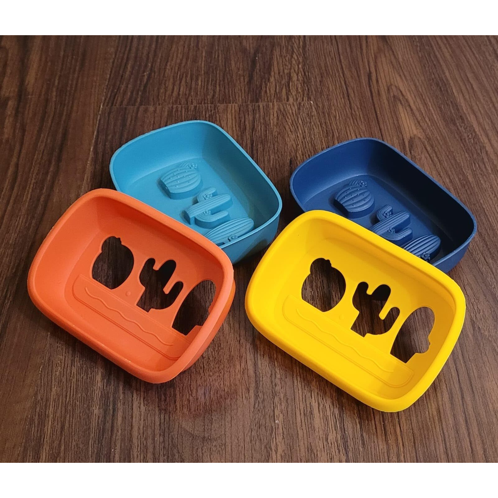 Csm Soap Case Soap Holder For Bathroom Kitchen Sink-Set Of 2 Soap Dish
