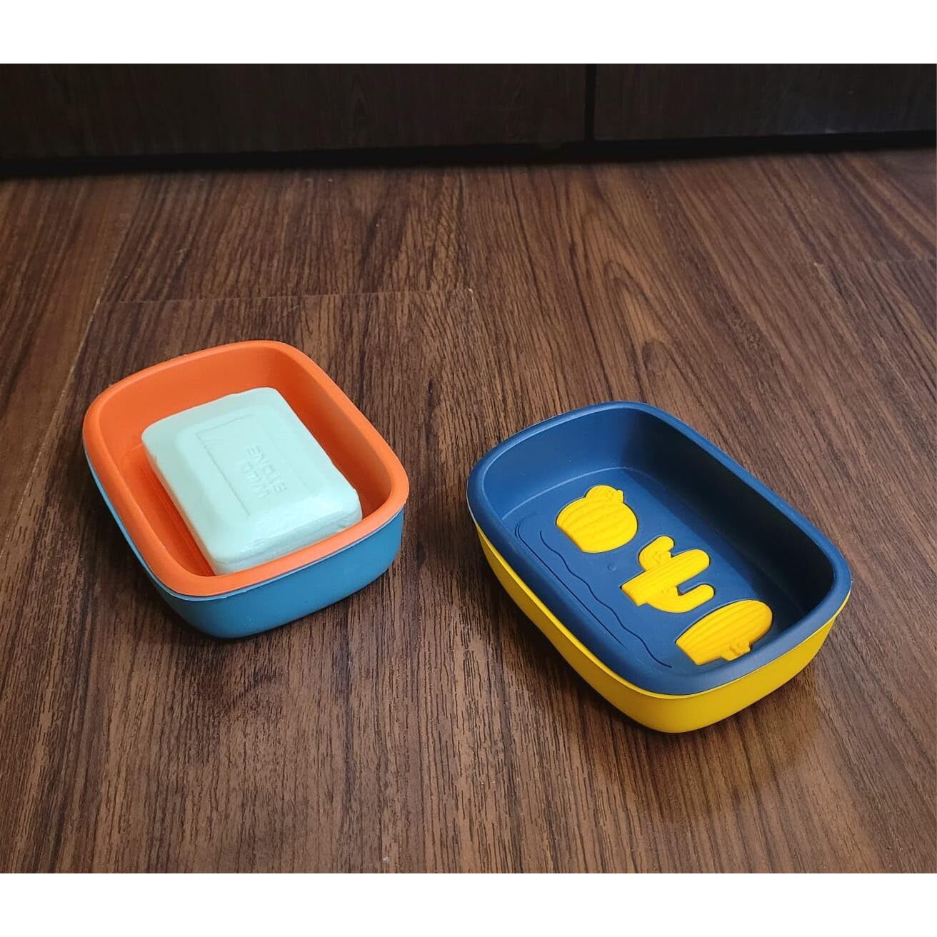 Csm Soap Case Soap Holder For Bathroom Kitchen Sink-Set Of 2 Soap Dish