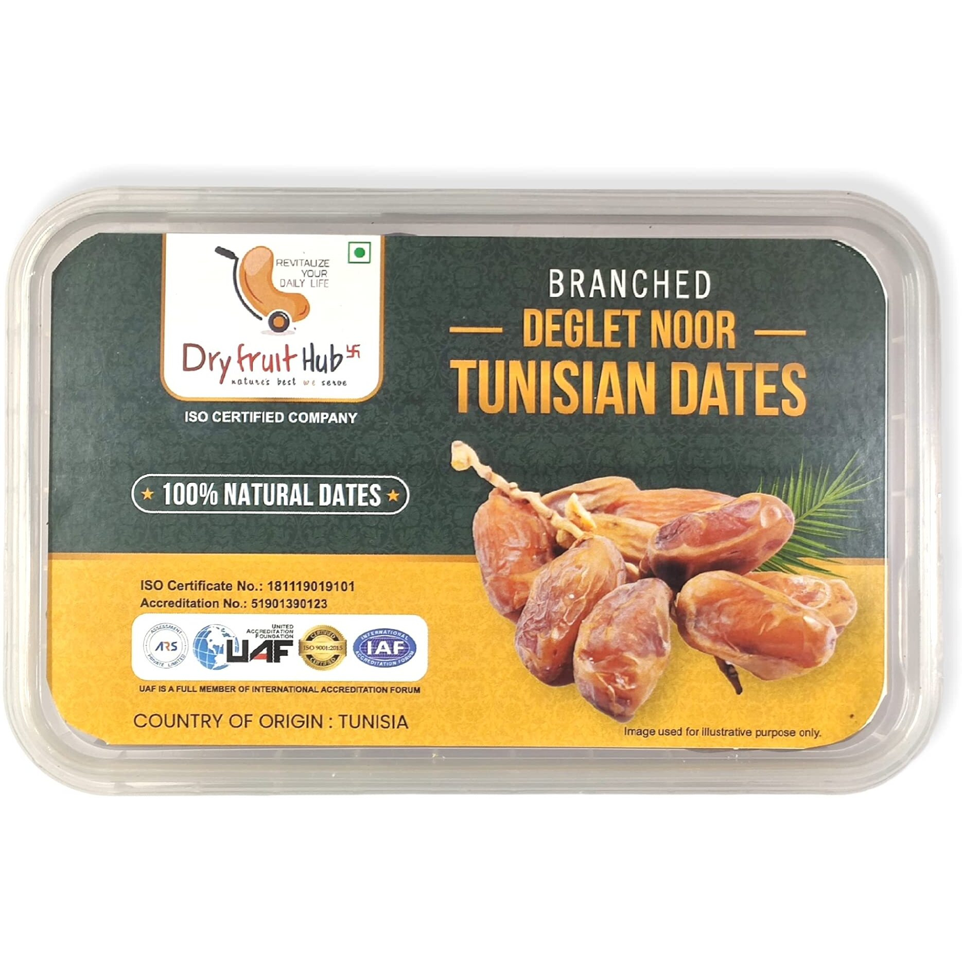 Dry Fruit Hub Tunisian Dates Khajoor/Khajur 800Gms Fresh Khejur,Deglet Nour Dates Kurma Tangkai From Tunisia Tunisia Dates