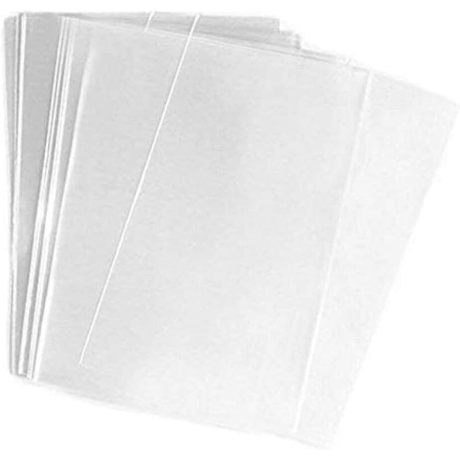 Crystal Clear Protective Polypropylene (Pp) Multipurpose Packing And Storage Bags Plastic Pp 90 Gauge (7X9 In, 500 - Grams)