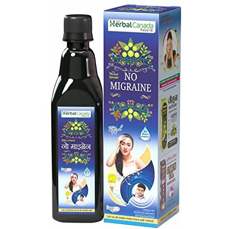 Herbal Canada No Migrain Juice (500Ml) || 100% Natural (Pack Of 1)