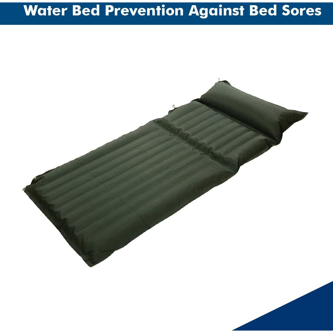 Dr. Care Water Bed For Patients, Medical Antisore Bed, Prevention Of Bedsores, Durable Water Mattress, Polycotton, Green