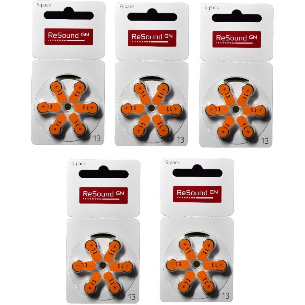 Resound Gn Size 13 Hearing Aid Battery (Pack Of 5)