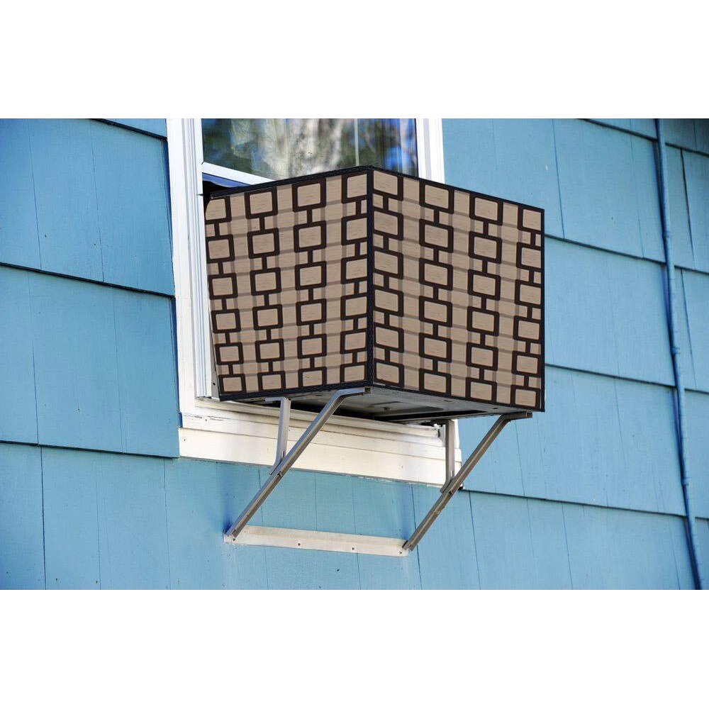 Star Weaves Window Ac Cover 1.5 Ton Waterproof & Dustproof Pvc Ac Cover For All 1.5 Ton Window Ac's , Kum12