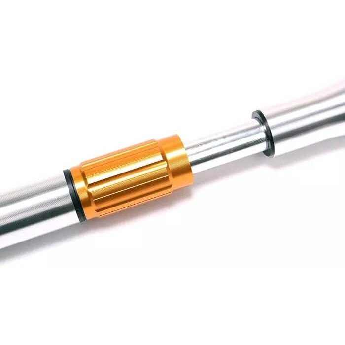 Laxmi Ganesh Billiard Snooker Telescopic Cue Extension Metal In Silver