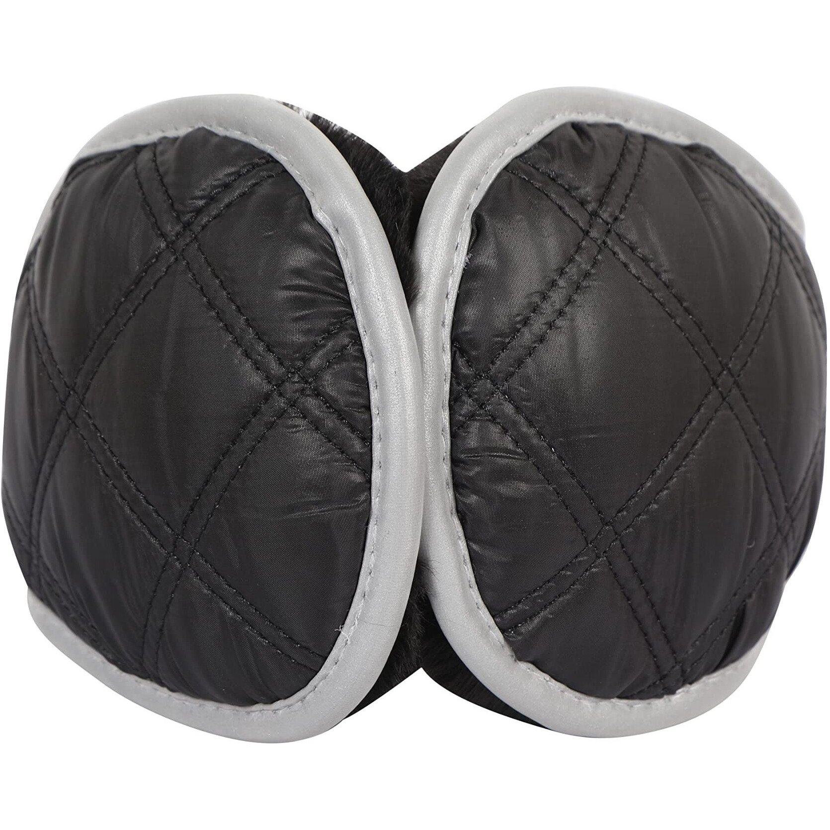 Fabseasons Foldable Winter Outdoor Ear Muffs/Warmer For Men And Women, Fits In Your Pocket With Reflective Strip For Night Wear