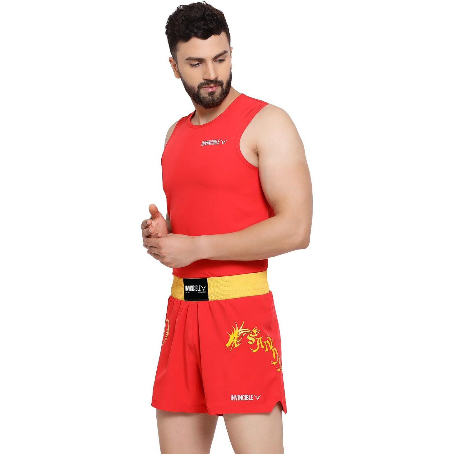 Invincible Mens Feather Weight Stretch Wushu Kit