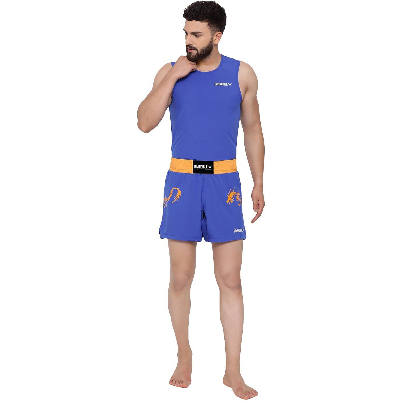Invincible Mens Feather Weight Stretch Wushu Kit