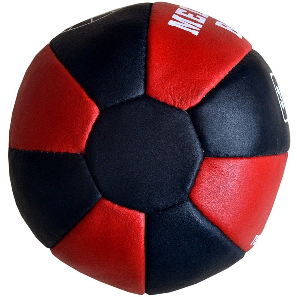 Tima Leather Medicine Ball, 2Kg (Red/Black)
