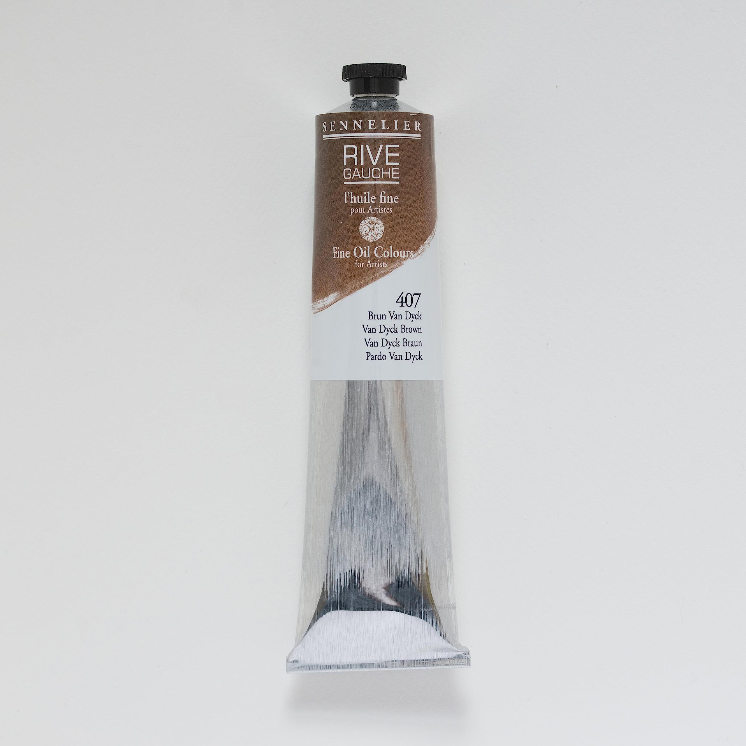 Sennelier Rive Gauche Artist Oil Color 200 Ml Van Dyck Brown