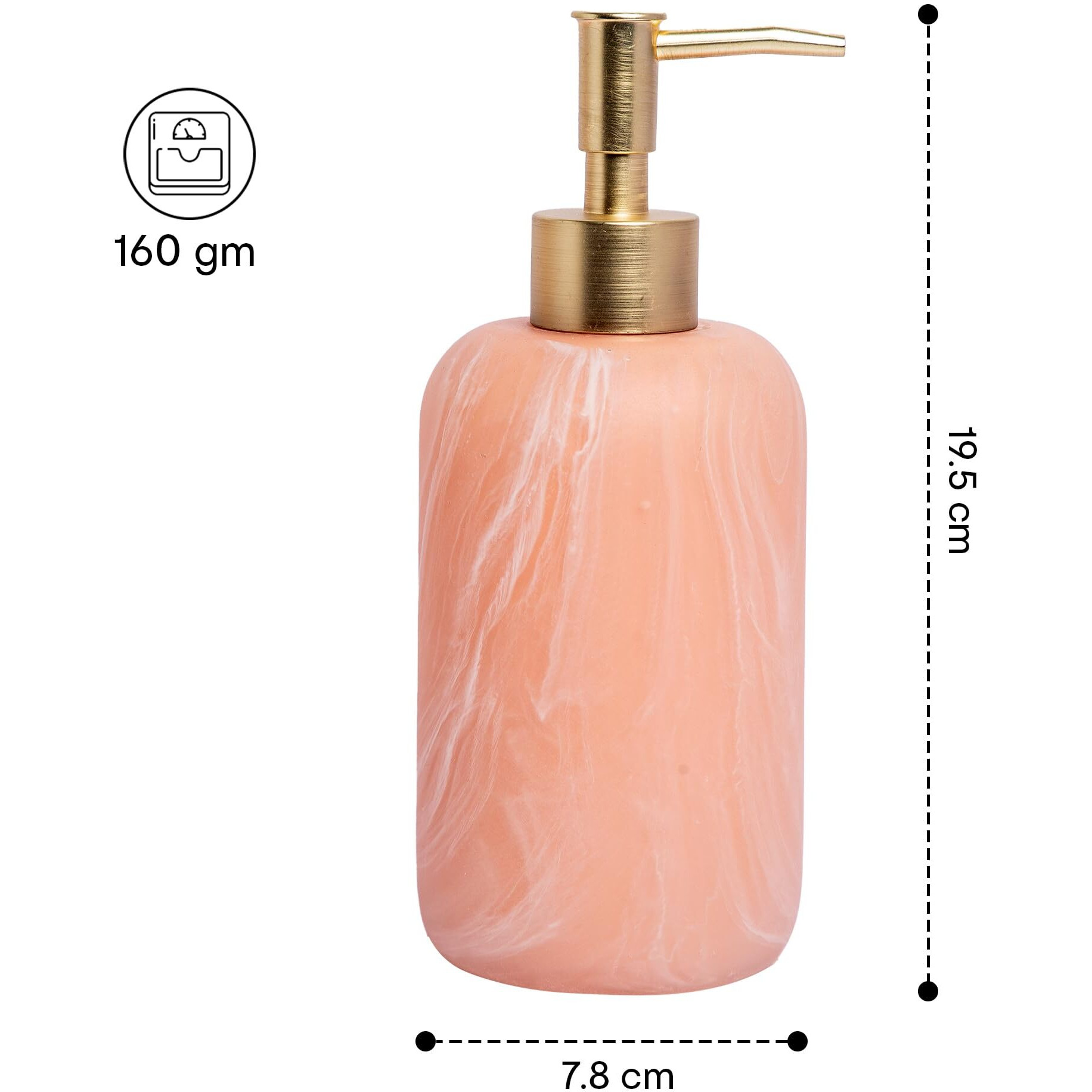Anko 250 Ml Pink Liquid Soap Dispenser For Bathroom | Set Of 2 | Handwash Dispenser With Pump | Handwash Bottle For Kitchen Sink | Soap Dispenser For Wash Basin | Kitchen Liquid Dispenser
