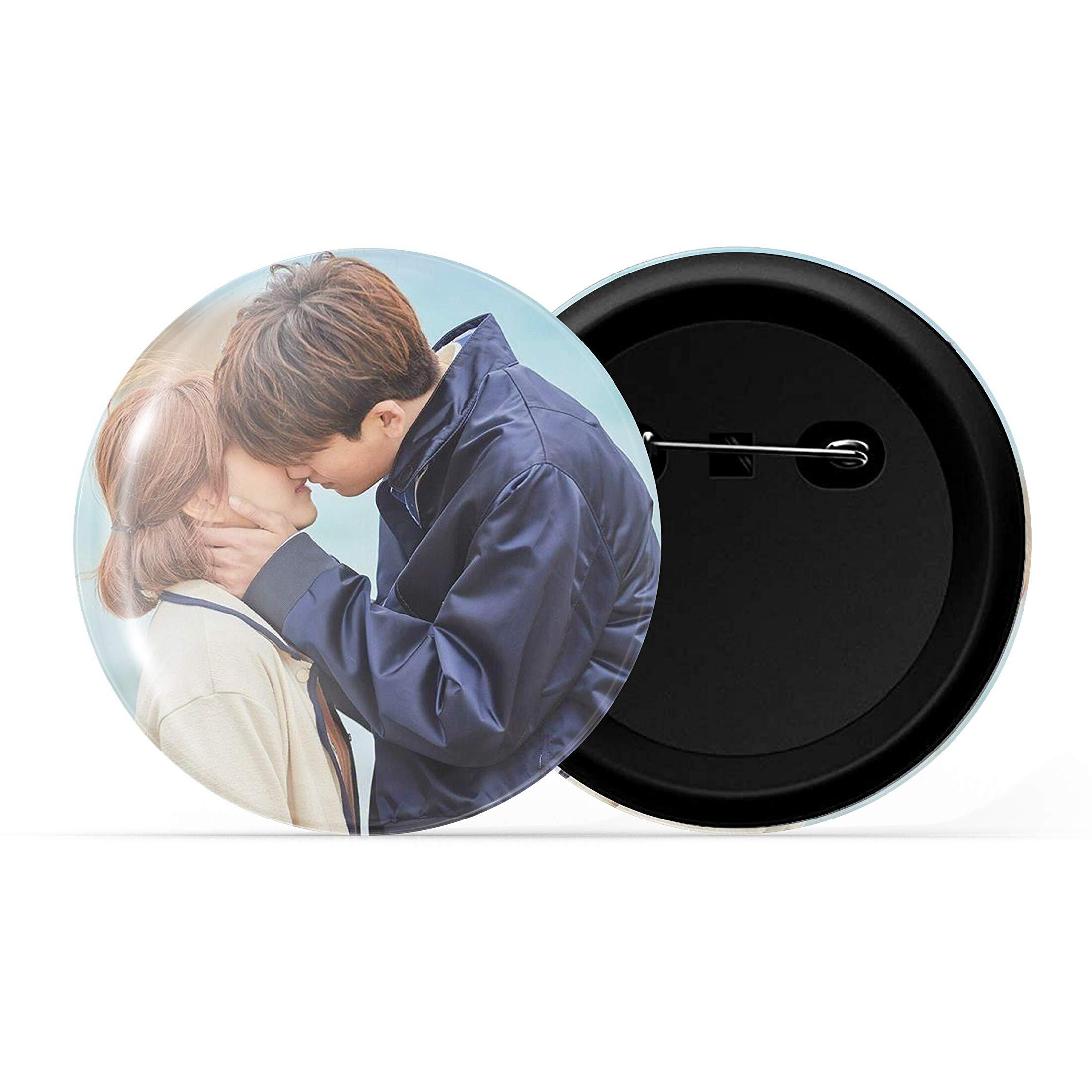 Dhcrafts Pin Badges Multicolor K-Drama Strong Woman Doo Bong Soon Glossy Finish Design Pack Of 3