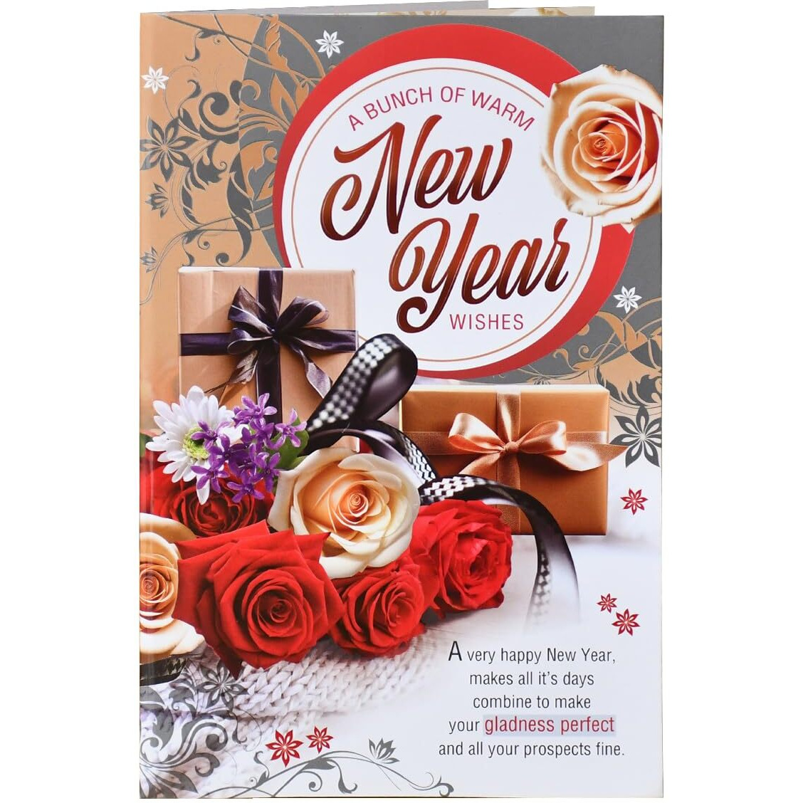 Saugat Traders New Year Gift For Girlfriend, Wife - Greeting Card, Women Hand Wallet And Love Keychain - Love - Useful Gift