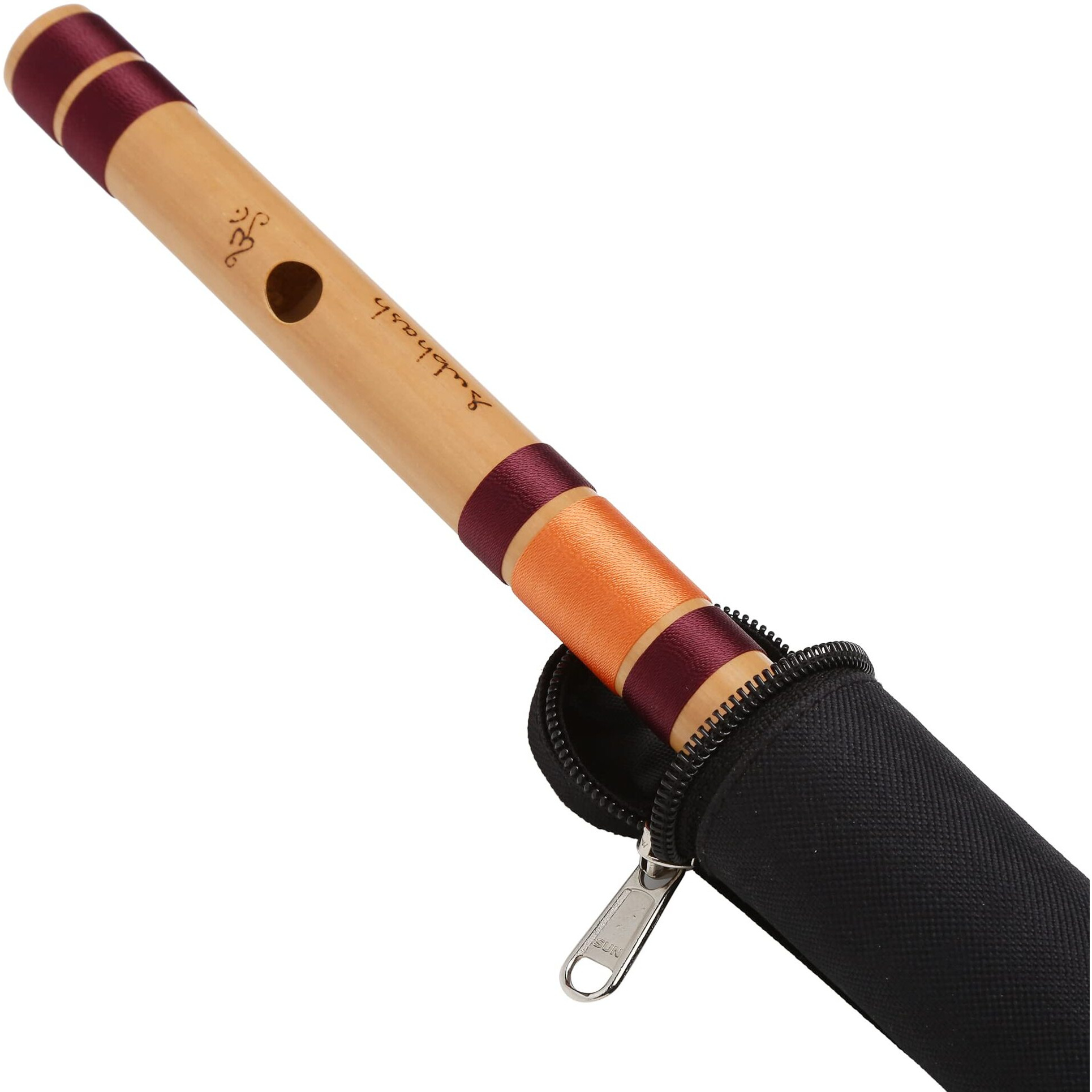Punam Flutes D Natural Medium Left Hand Size 17.3 Inches