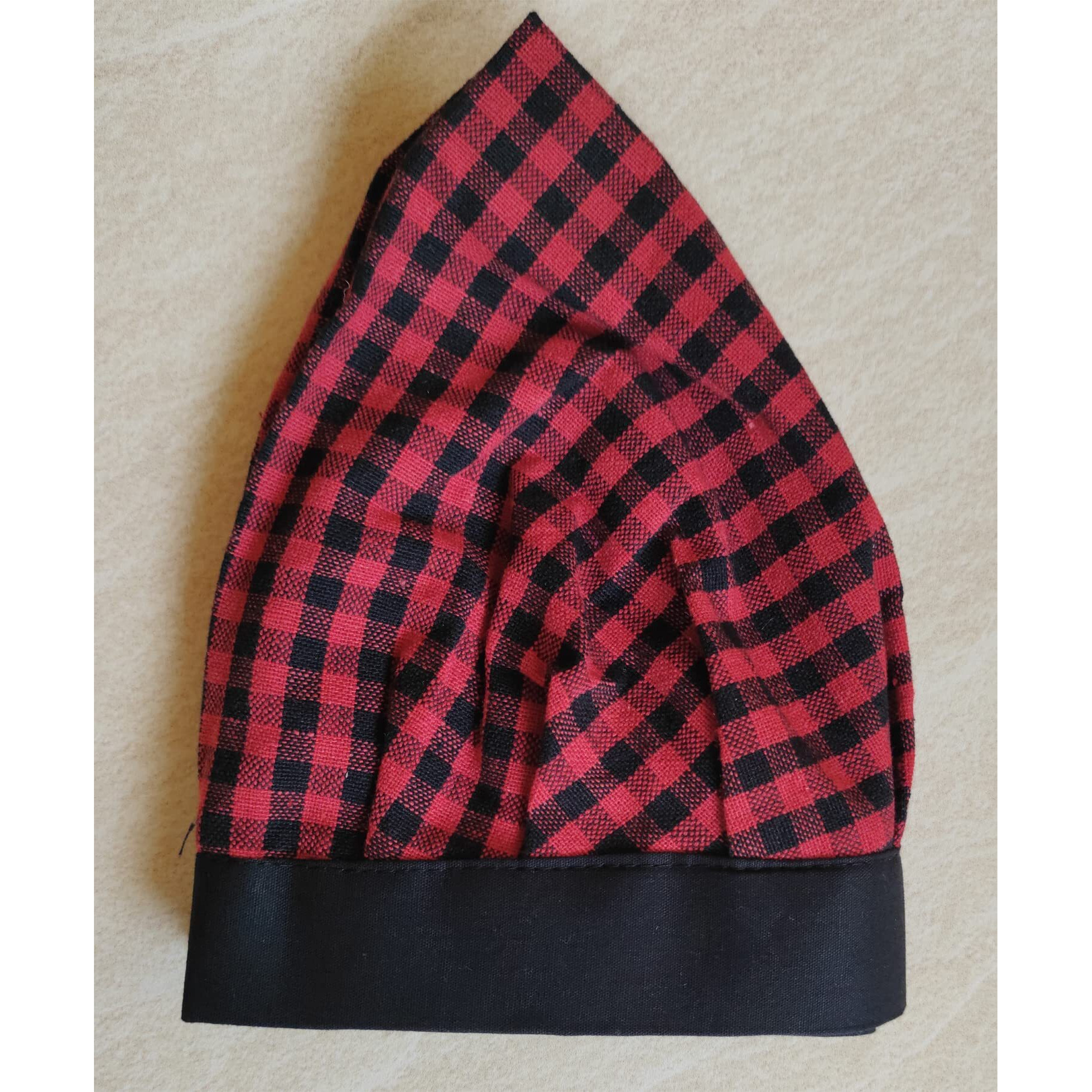Switchon Chef Cap Cum Hat Pack Of 2 (Black And Maroon)