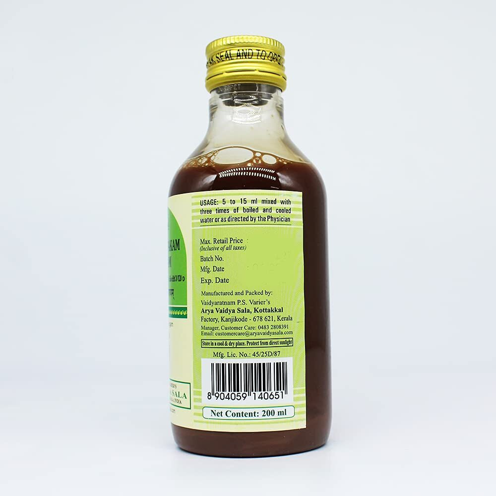 Rasnasaptakam Kashayam-200Ml, (Pack Of 1), Of Arya Vaidya Sala Kottakkal