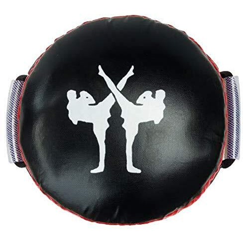 Lew Muay Thai Mma Kickboxing Pu Training Focus Pads Round Shield